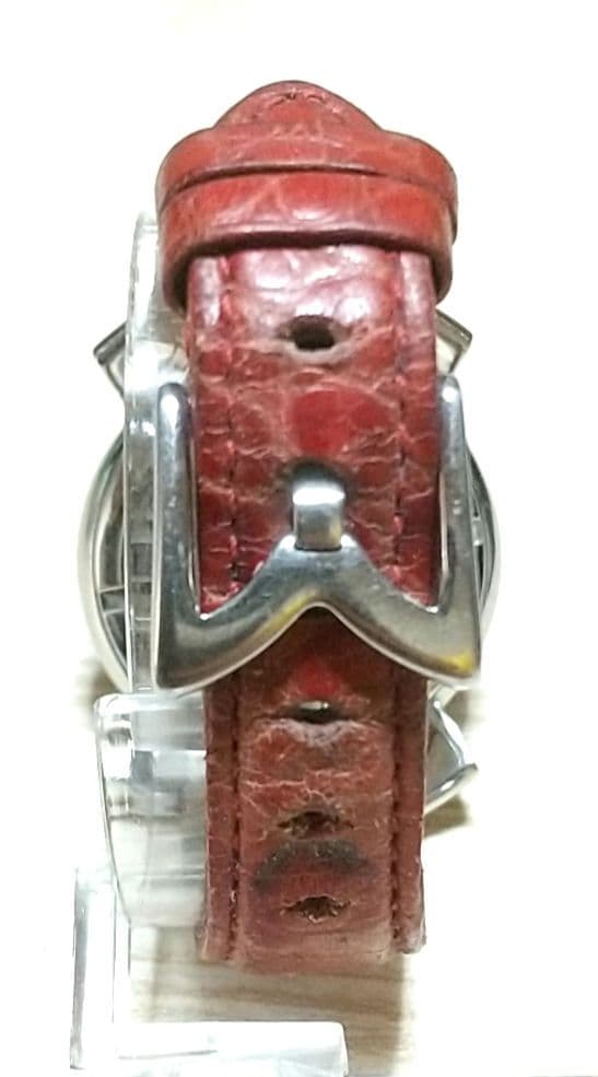 GagaMilano マヌアーレ40 レッド ブラックシェル