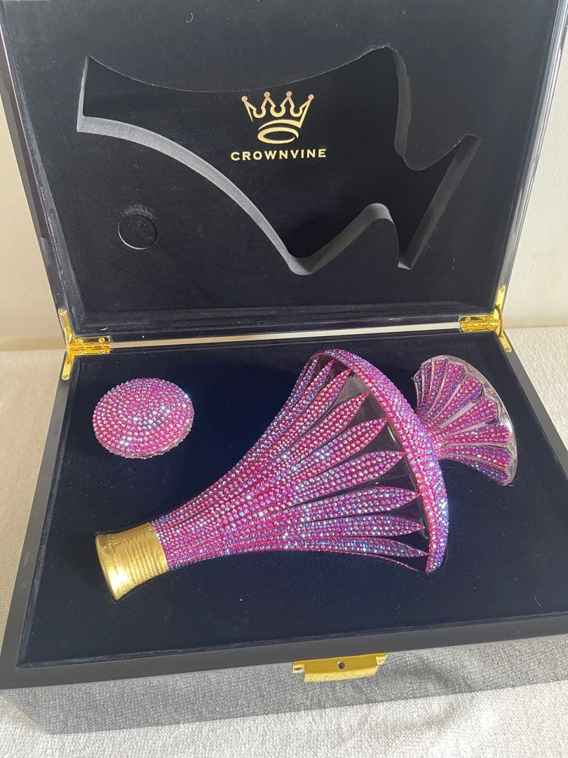 クラウンバイン K9 クリスタルデキャンタ トラディションスタイル パープル