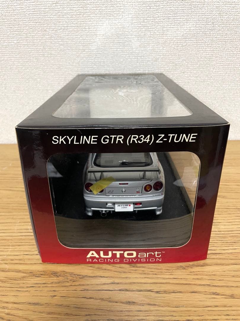 美品 AUTOart スカイライン GTR R34 Z-TUNE 1/18