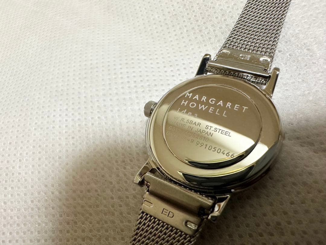 マーガレットハウエル アイデア 腕時計 限定モデル 美品 DAY-DATE