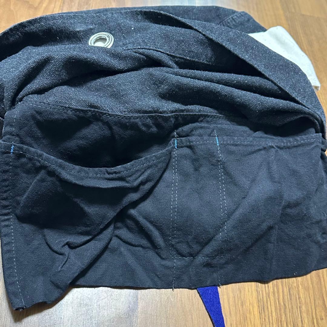 gotohollywood ショルダーバッグ　 ブラックデニム　フラッグ