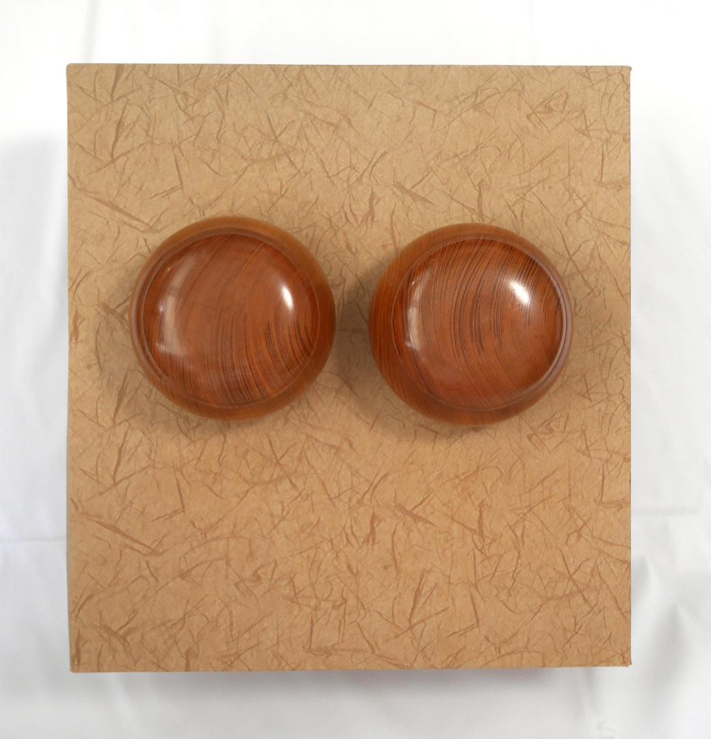 【2回使用】碁盤脚付 30号 19路盤 碁笥・碁石付き 新かや材製