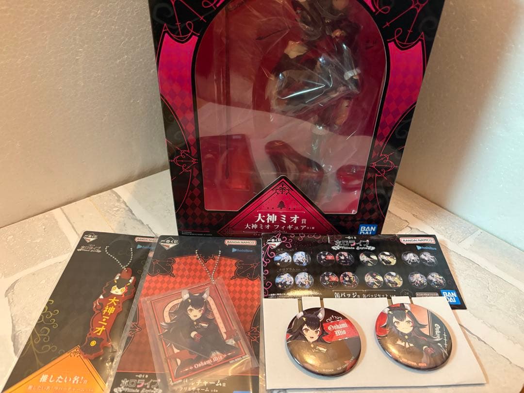 一番くじ ホロライブ Villain Style大神ミオ賞 フィギュア　4点