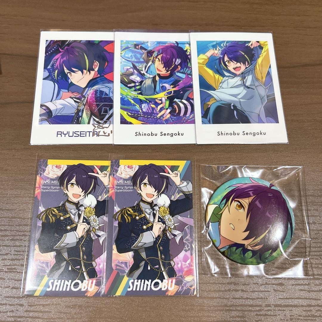 あんスタ ぱしゃっつ 缶バッジ 仙石忍 - メルカリ