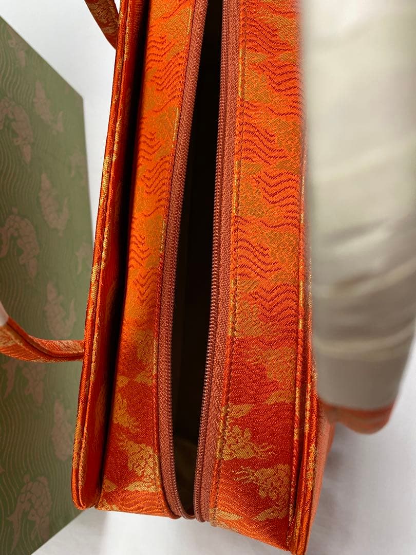 お値下げしました。利休バッグ　龍村織物