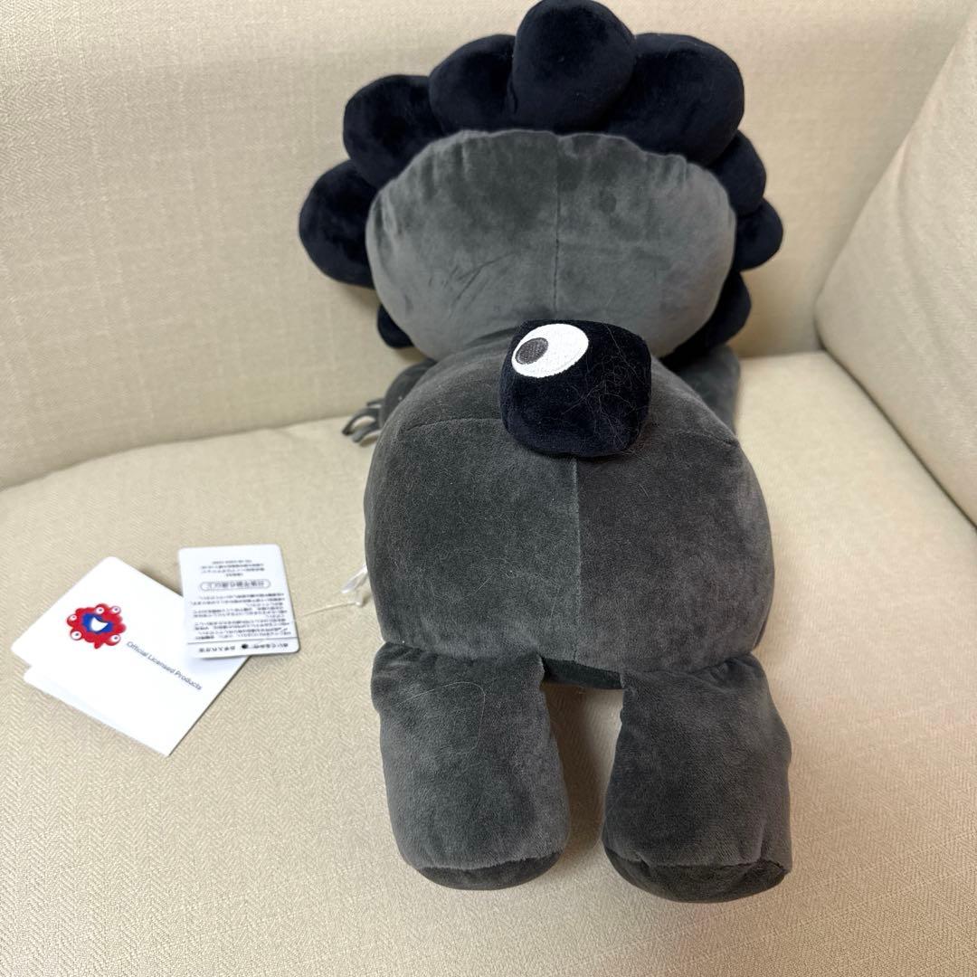 黒ミャクミャク 這い型ぬいぐるみLサイズ　新品