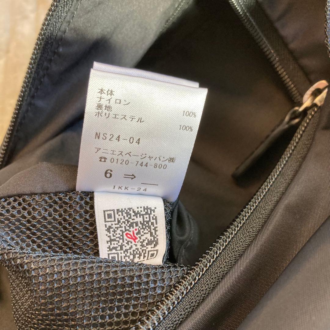 【美品•保証書付き】agnès b.（アニエスベー）ショルダーバッグ ブラック