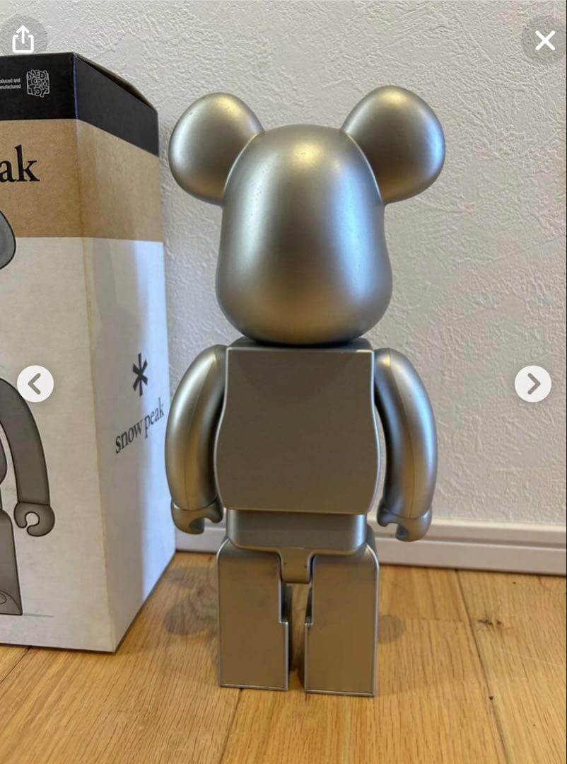 クリスマス限定値下げ！ ベアブリック スノーピーク 400% 限定