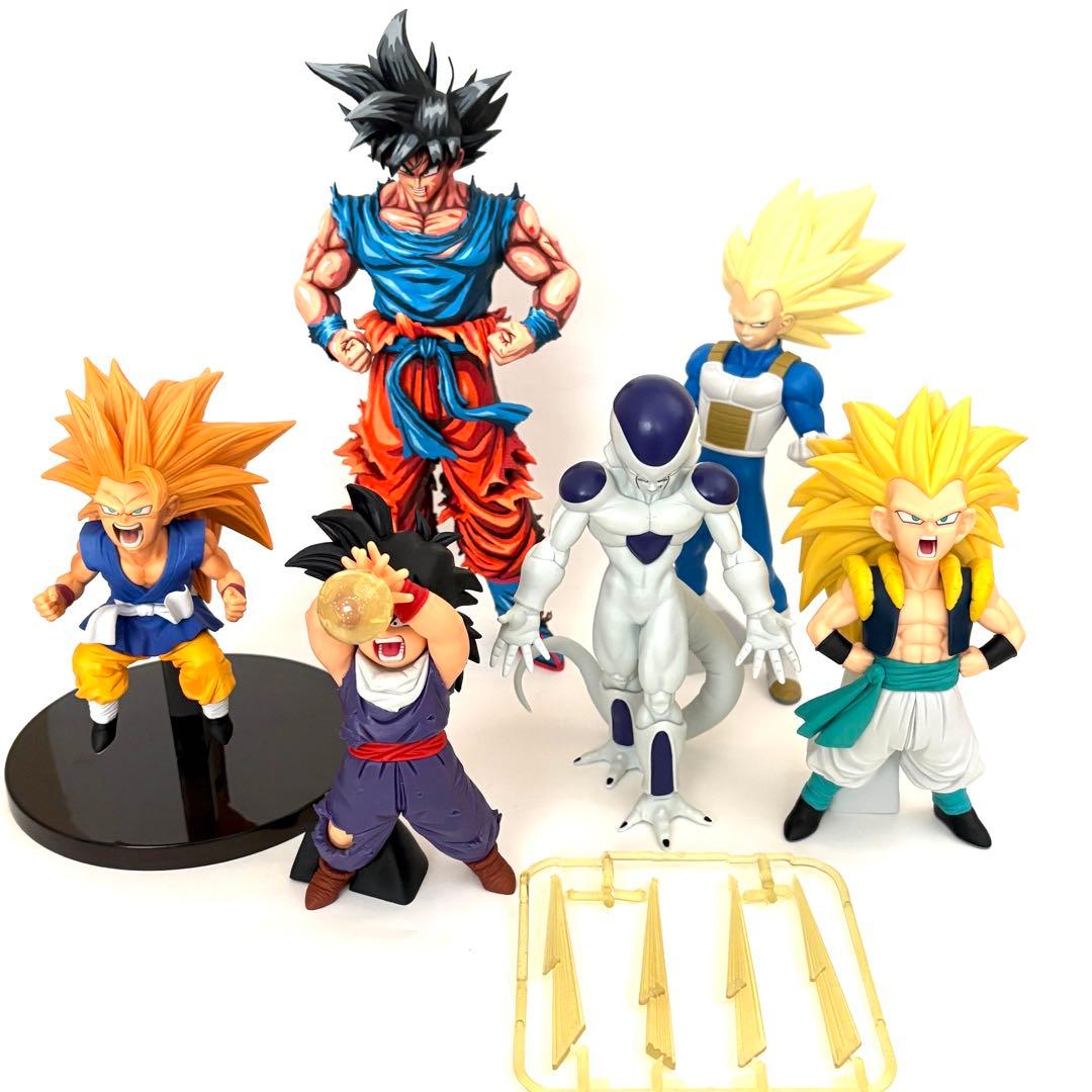 ドラゴンボール フィギュア セット 孫悟空 ベジータ ゴテンクス 超