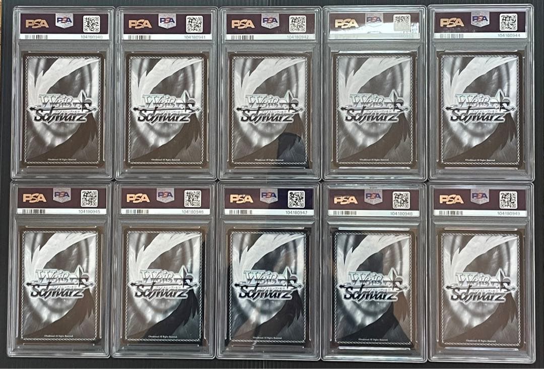 ヴァイスシュバルツPSA10 NIKKE BOX特典プロモ 全種類10連番　希少