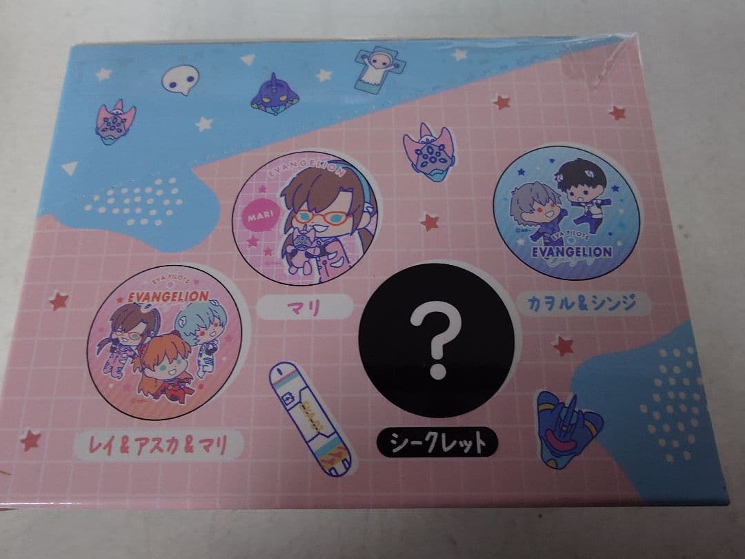 ① 新世紀エヴァンゲリオン トレーディング 缶バッジ 15箱 計240個