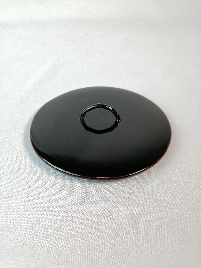 【茶道具】辻光夫作　流白釉花瓶・水指　水指273