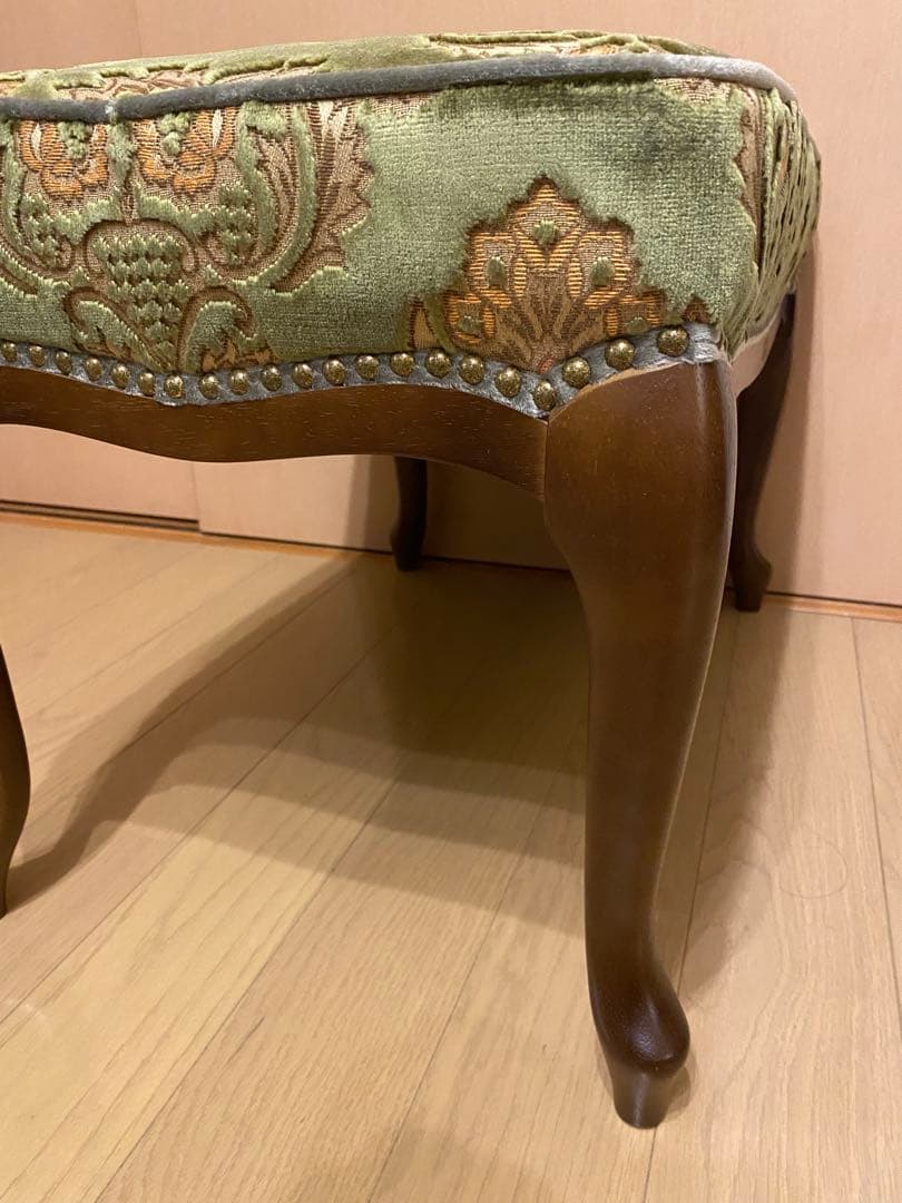 【希望価格】maruni 装飾的な刺繍 スツール