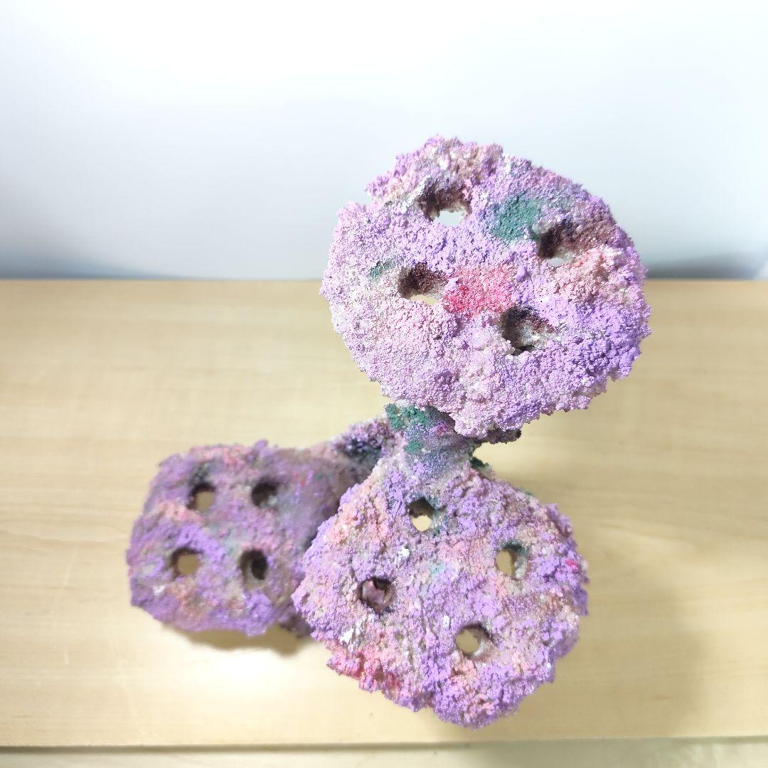 プラグ穴付き アク抜き不要人工ライブロック 海水水槽 レプリカ