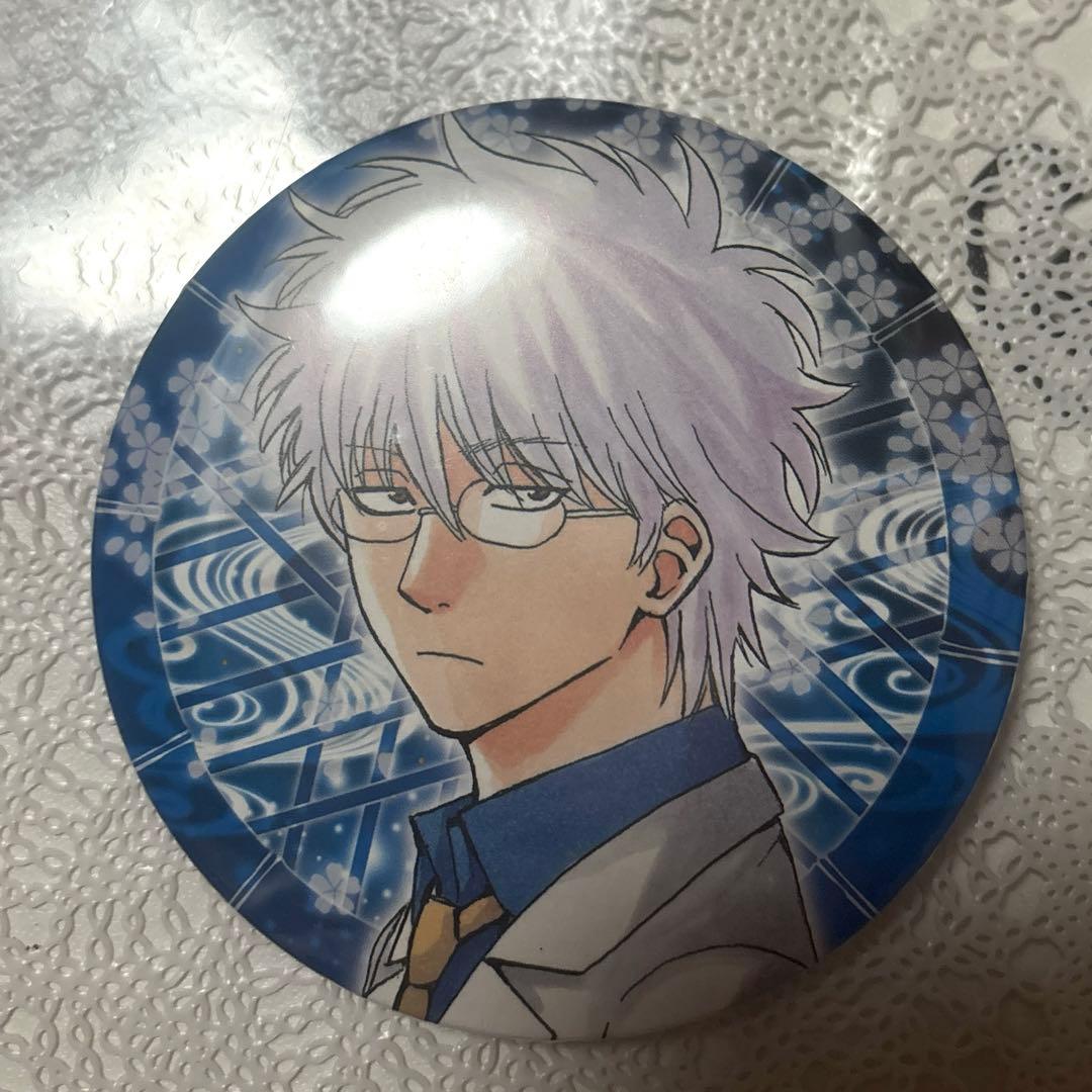 銀魂 大銀魂展 原作 コレクション缶バッジ 坂田銀時 (3年Z組 銀