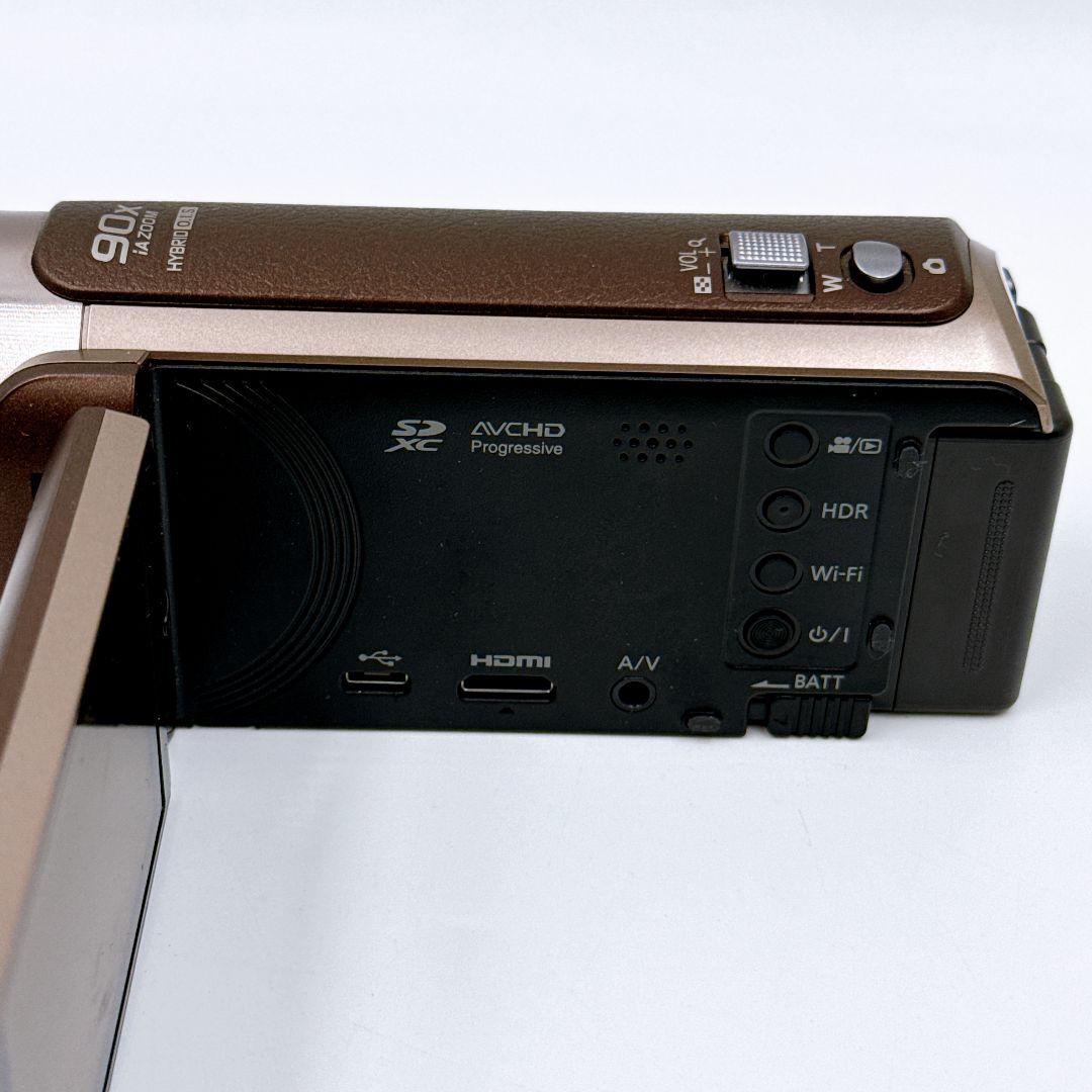 Panasonic HC-W580M ビデオカメラ 本体 ブラウン