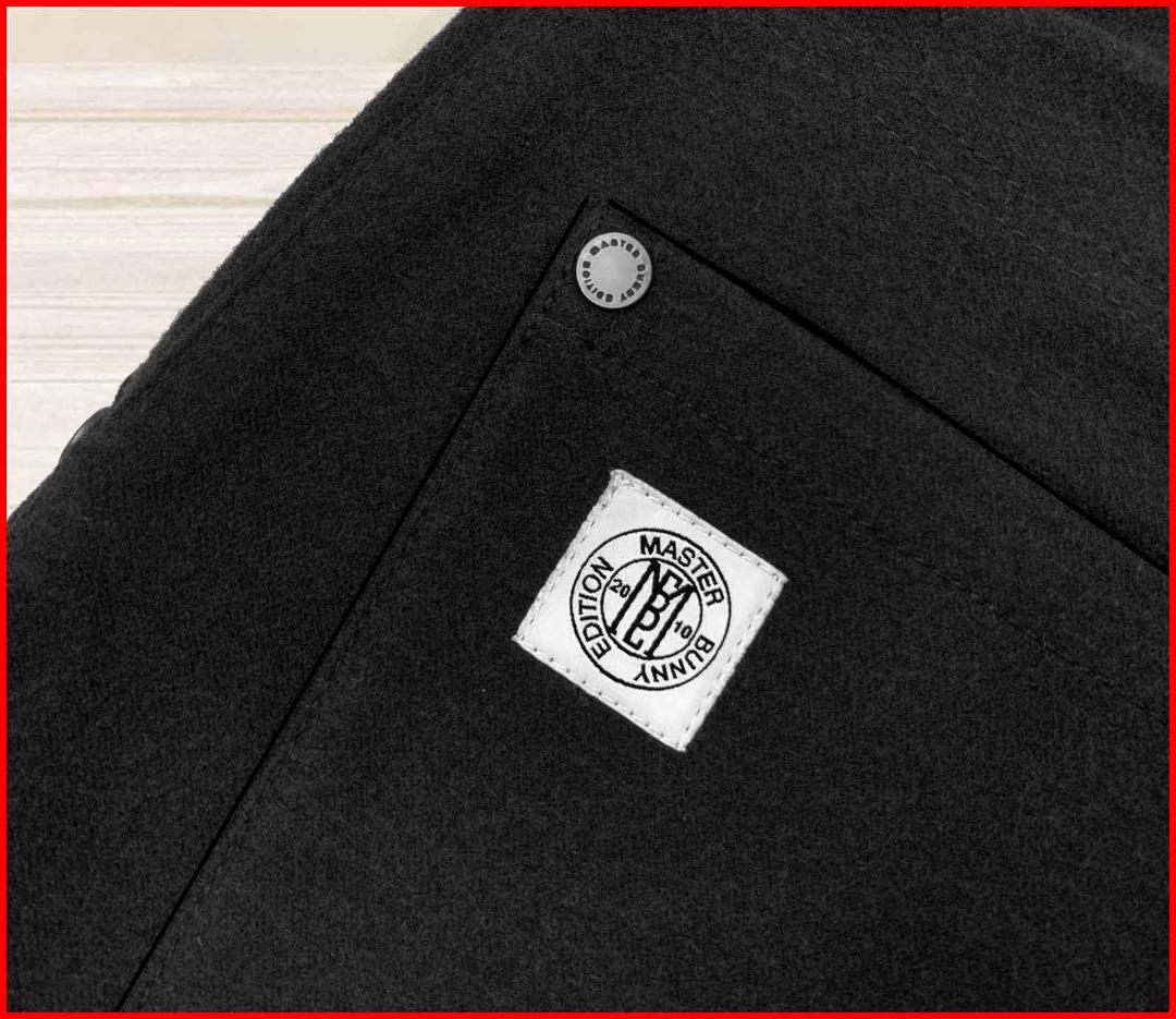 【新品】マスターバニーゴルフスカート台形ウールライクストレッチ黒00XS