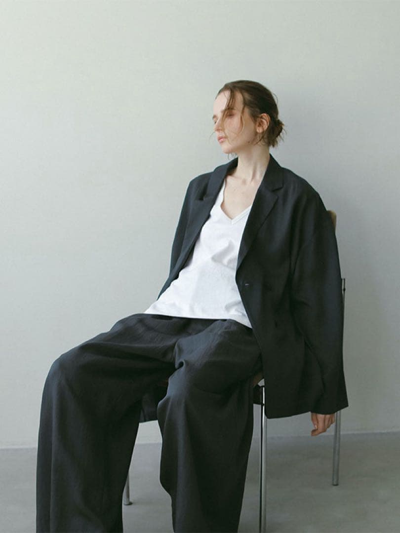 定価以下ETRE TOKYO 新作 完売 ヘンプコットンスリーブレスプルオーバー