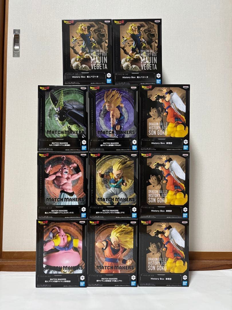 ドラゴンボール フィギュア MATCH MAKERS HISTORY BOX