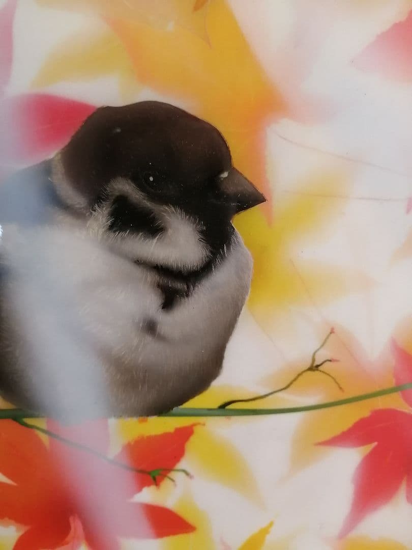 画家　西風　鷹　原画　秋の終わり