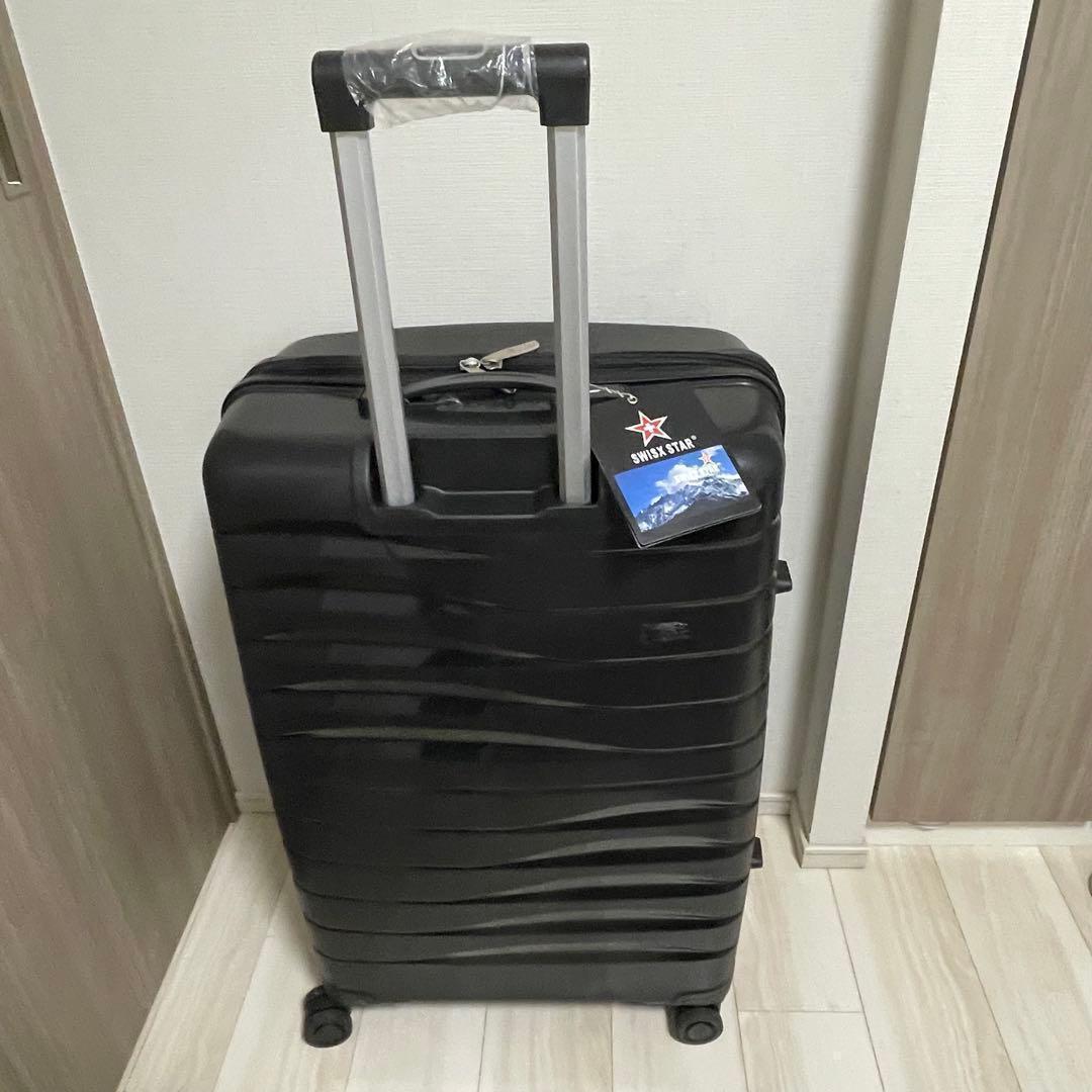 キャリーケース 28インチ スーツケース ③ブラック 黒 四輪キャスター