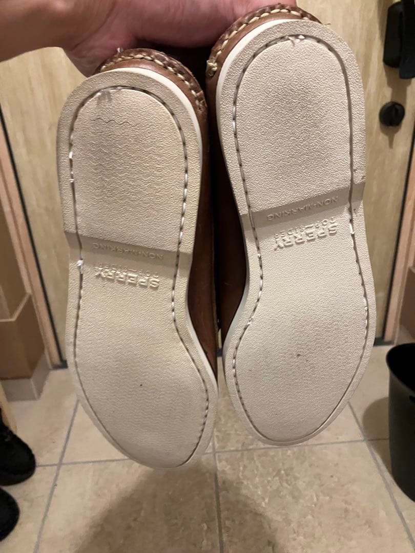 SPERRY TOP SIDER レザーデッキモカシン　US9.5 アメリカ製