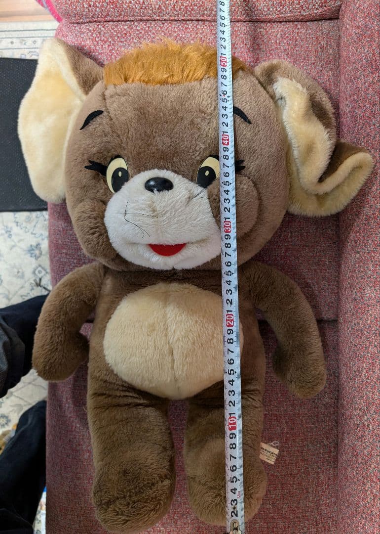 トムとジェリー ぬいぐるみ レトロ マスダヤ ジェリー 希少品 トム