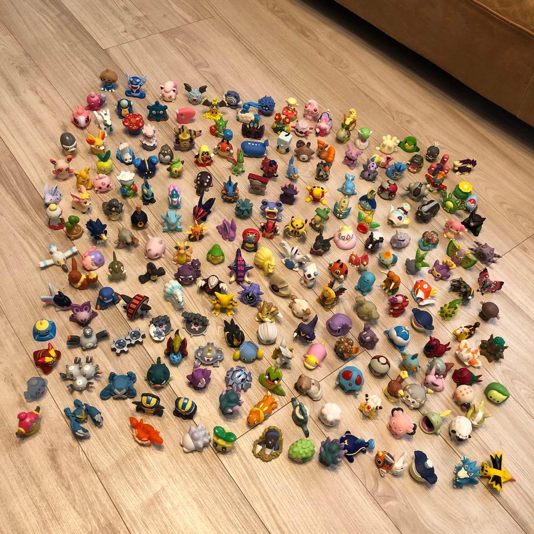 ポケモンキッズ 指人形 200個以上 フィギュアまとめ売り オマケ多数