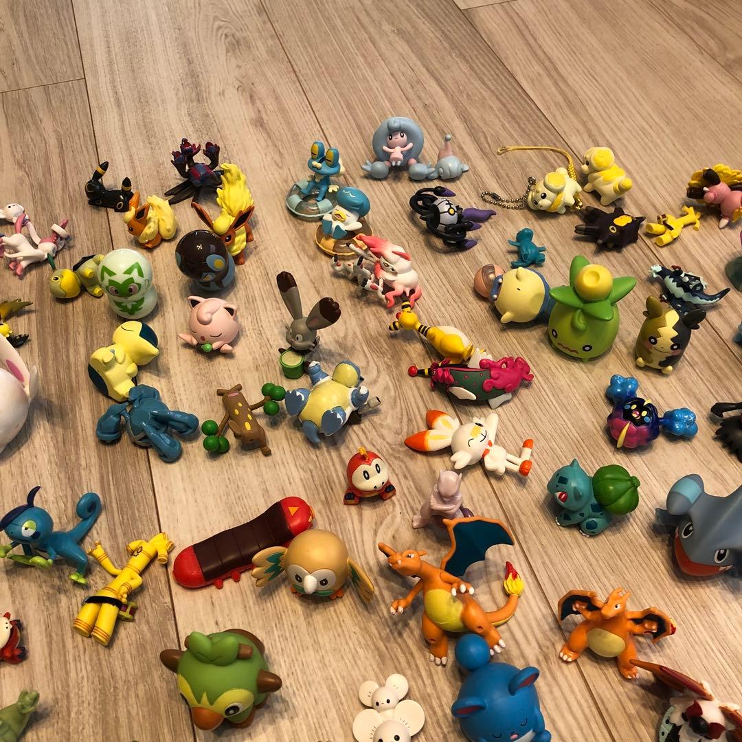 ポケモンキッズ 指人形 200個以上 フィギュアまとめ売り オマケ多数