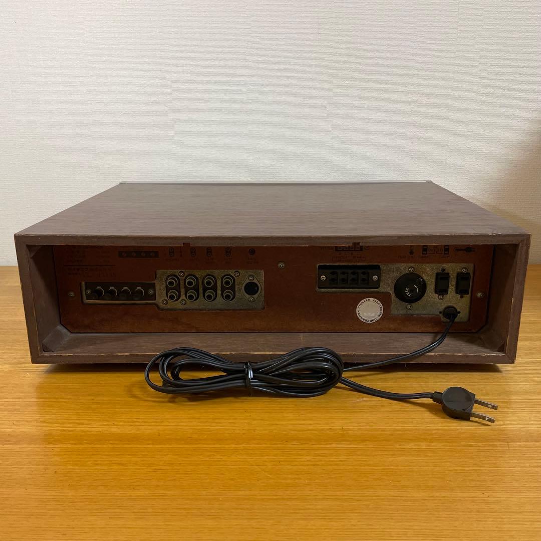 動作品】パイオニア ステレオ レシーバーアンプES-2000（昭和レトロ）