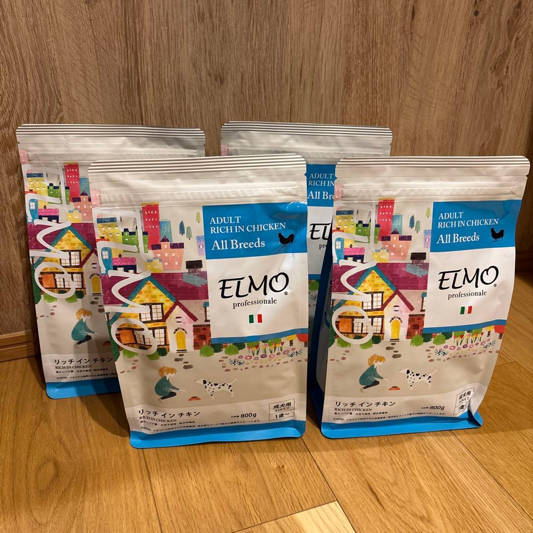 ELMO リッチインチキン 成犬用800g×4 - メルカリ