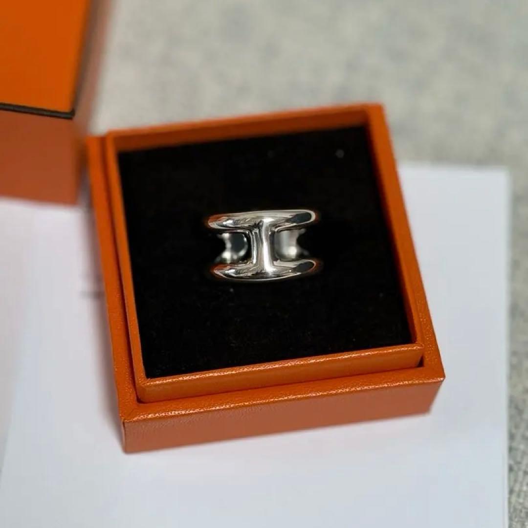 HERMES新品未使用　オスモズ　リング　57号