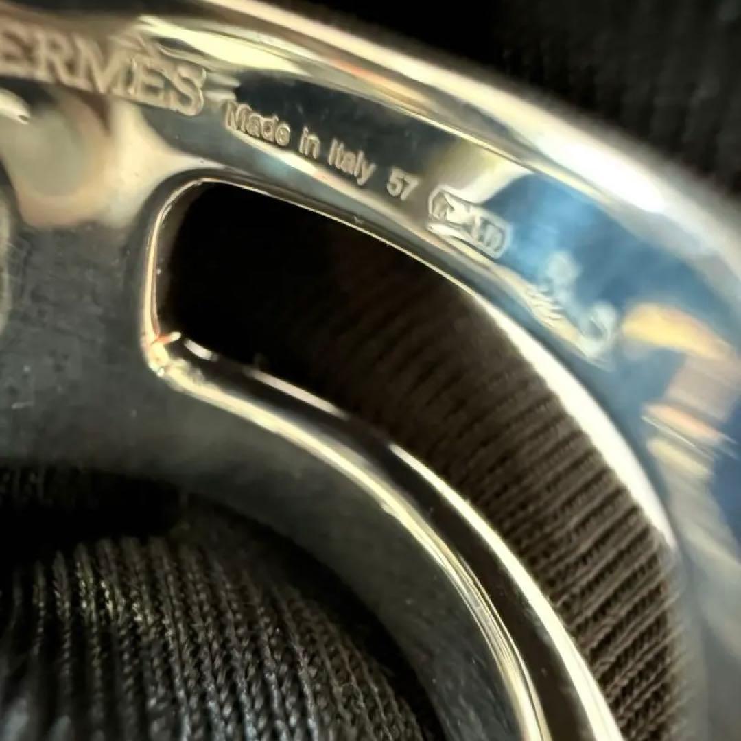 HERMES新品未使用　オスモズ　リング　57号