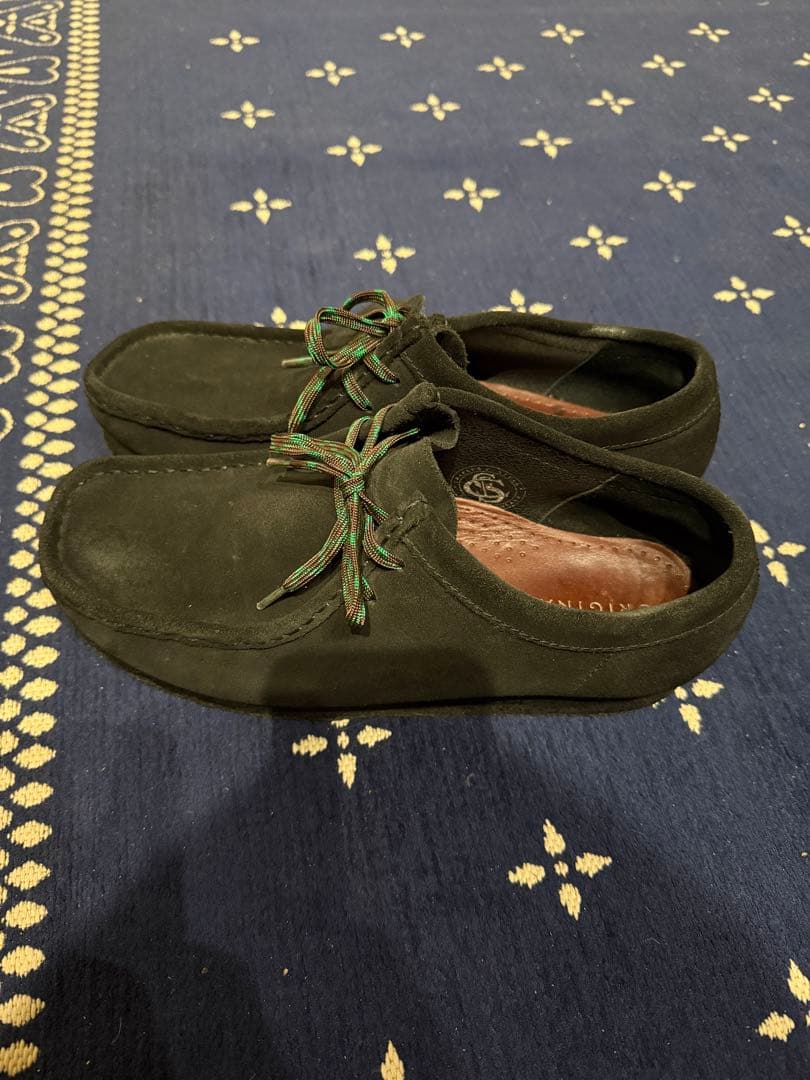 限定値下 クラークスワラビー25.5cm Vincent shoes lace