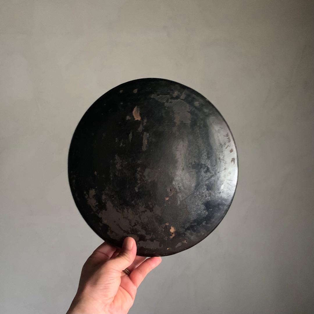 朽木塗 盆 朽木盆 No.2 枯れ盆 古美術 古道具 アンティーク やつれ盆