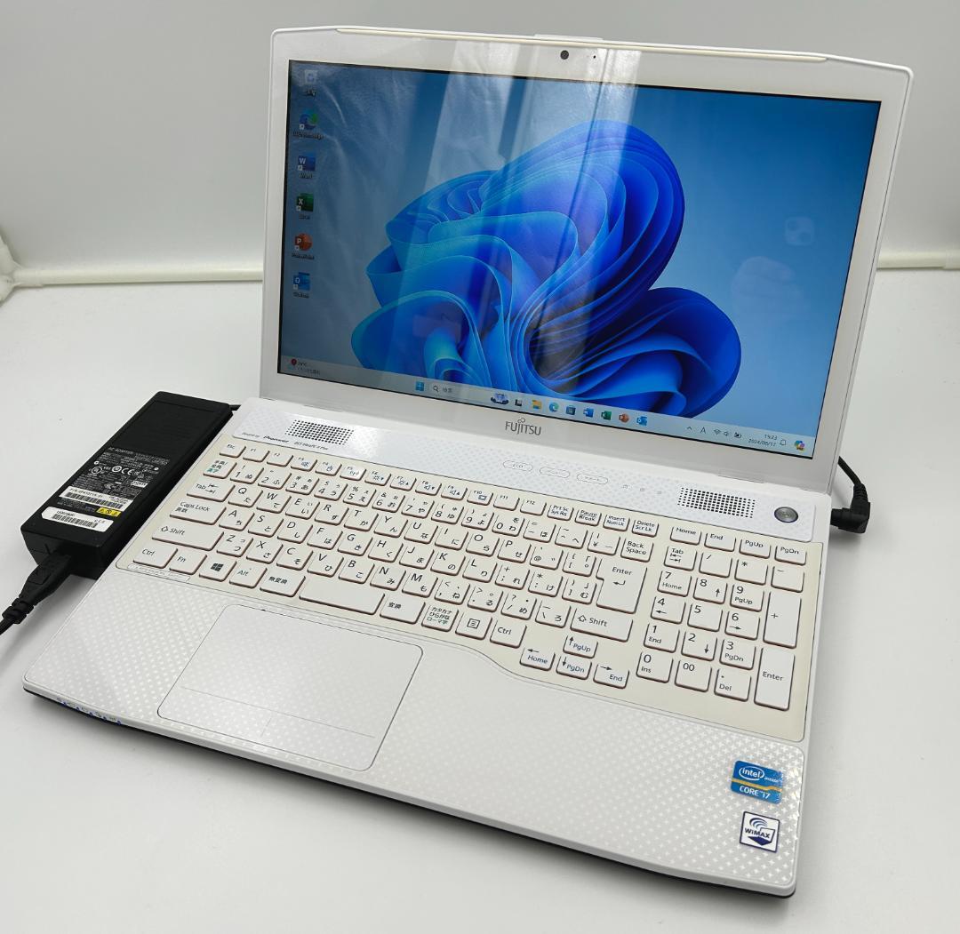 ノートパソコン core i7 windows11 オフィス付き AH53/JW ノート