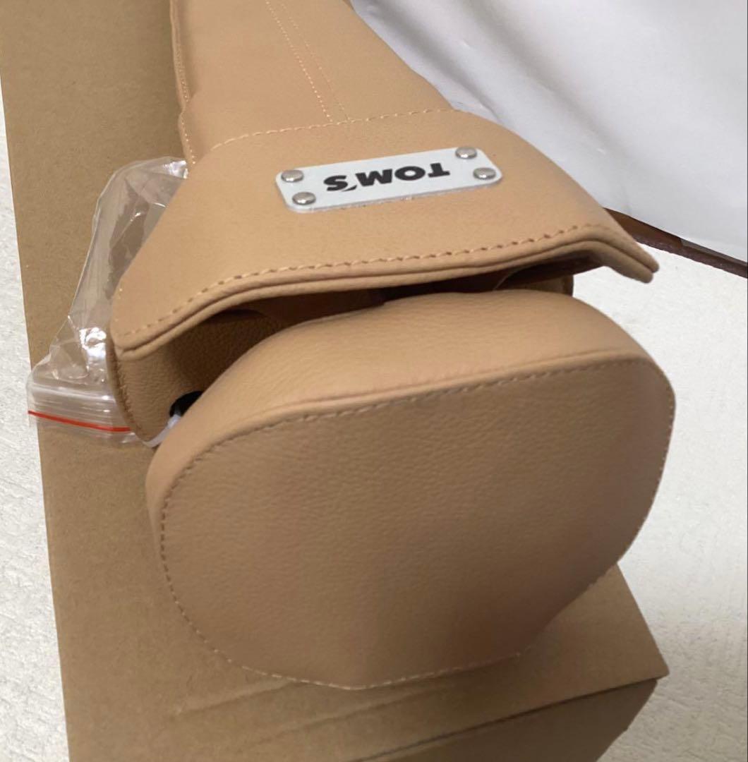 TOM'S トムス ステアリングロック ベージュ