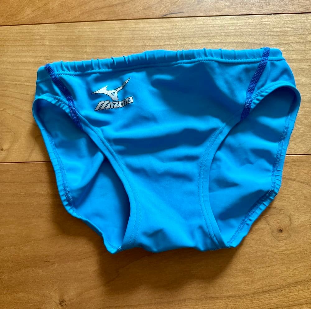 MIZUNO 初期マイティライン Mサイズ ターコイズブルー 競泳水着 競パン