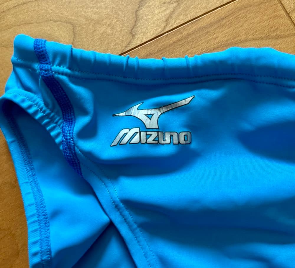 MIZUNO 初期マイティライン Mサイズ ターコイズブルー 競泳水着 競パン