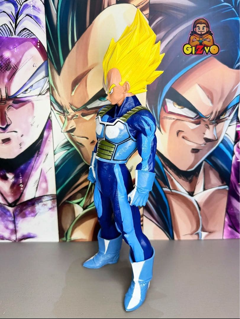 ドラゴンボールSMSP ベジータフィギュア リペイント　二次元彩色