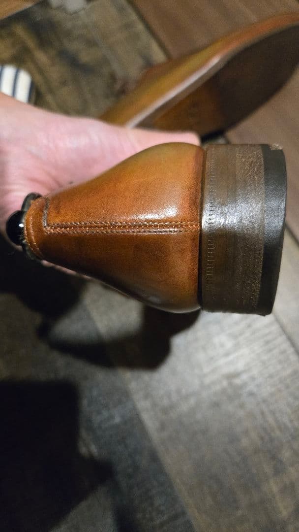 berluti モカ縫い ブラウン パティーヌ/ベルルッティ