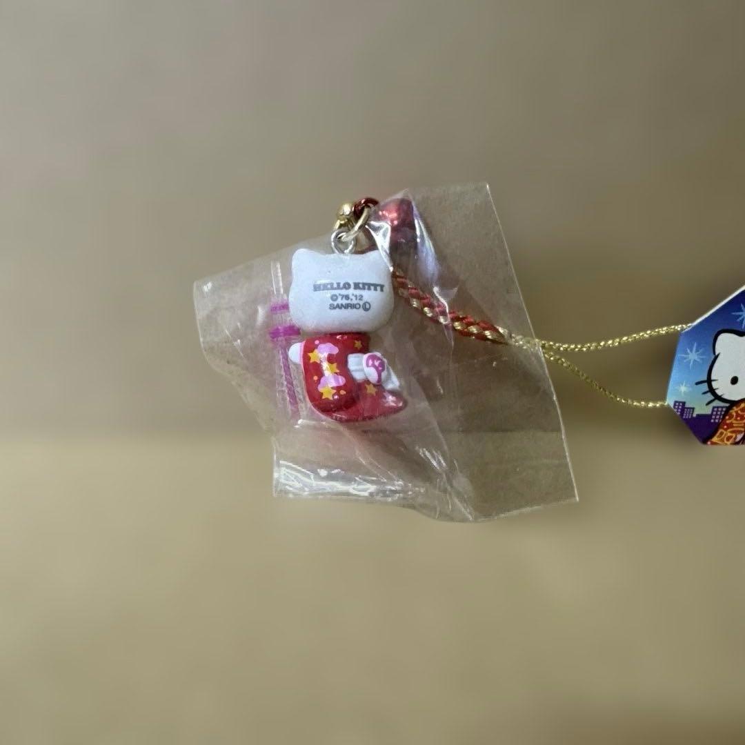 ハローキティ　スカイツリー&日本武道館　ストラップ