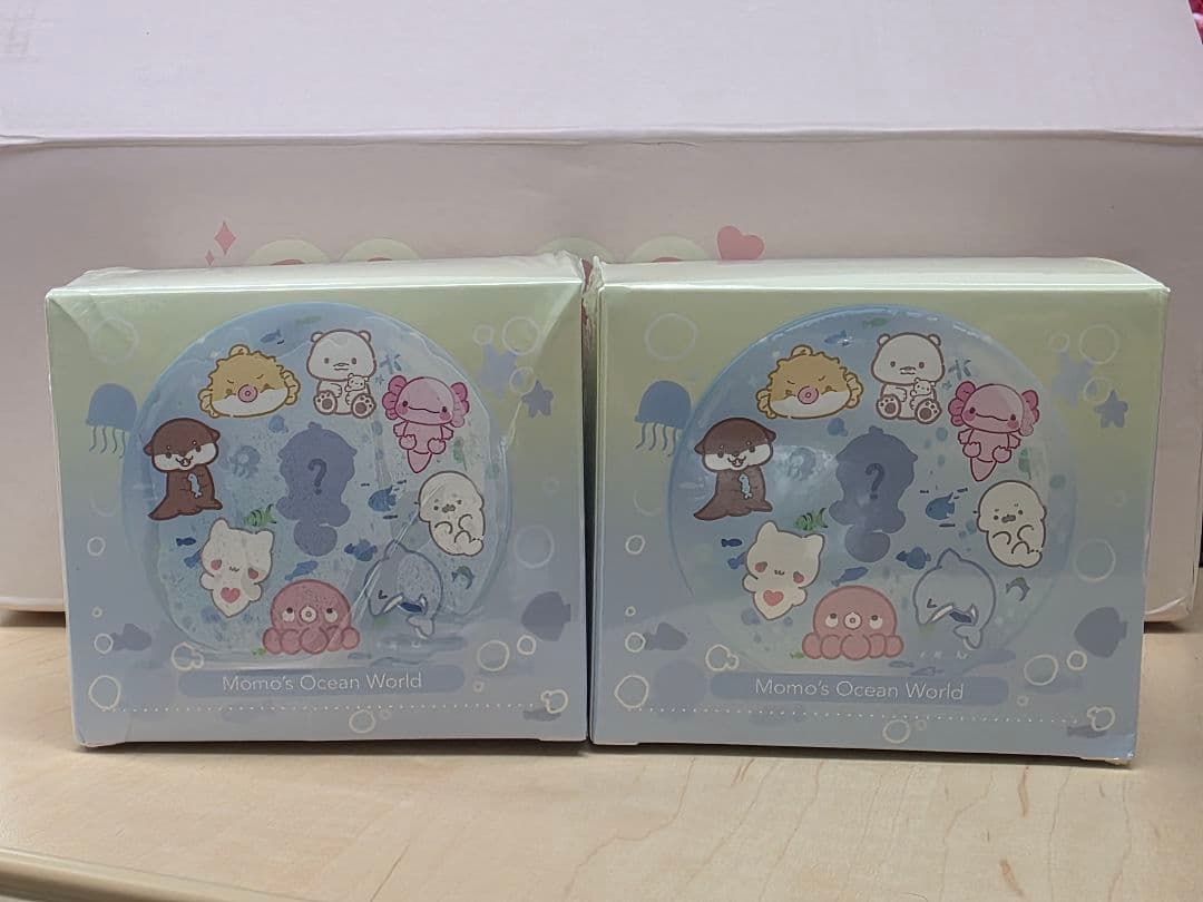 即日発送【3個未開封】海洋シリーズ 第1弾 MOMO クリスタル ランダム