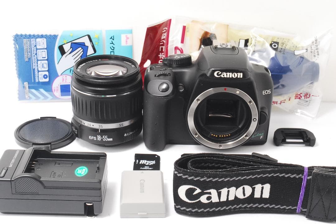 ❤️届いてすぐ使える❤️スマホに送れる❤Canon kiss Fレンズキッ