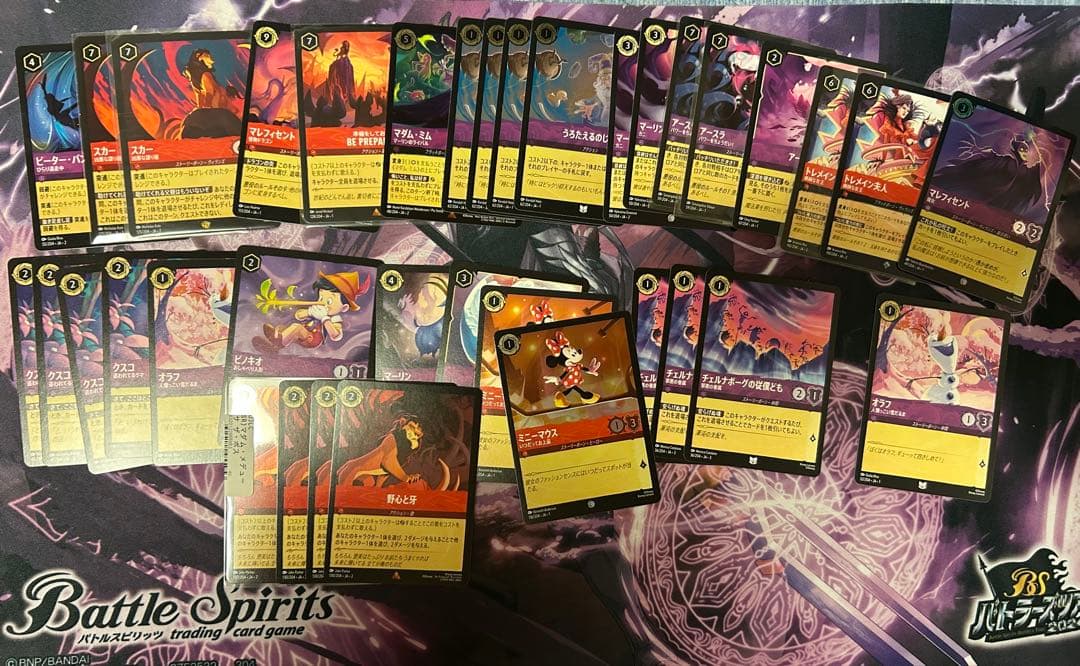 ロルカナ　ルビアメデッキ&予備パーツ