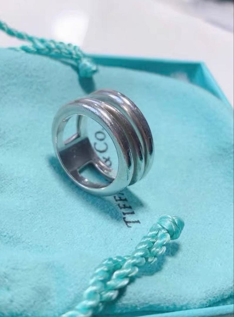 ティファニー Tiffany ダイアゴナル リングSV925