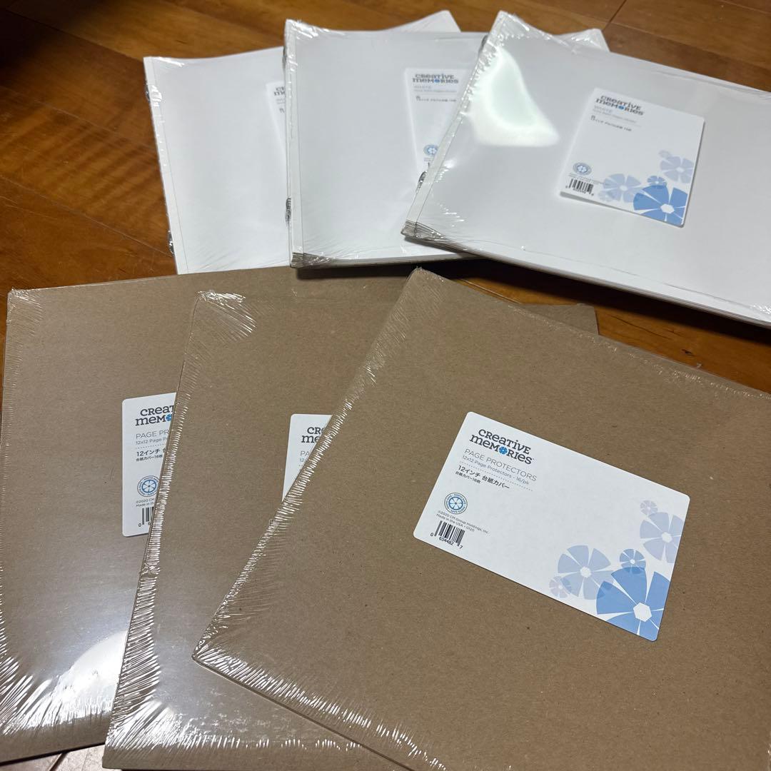 大セール！白台紙、カバー3セット - メルカリ