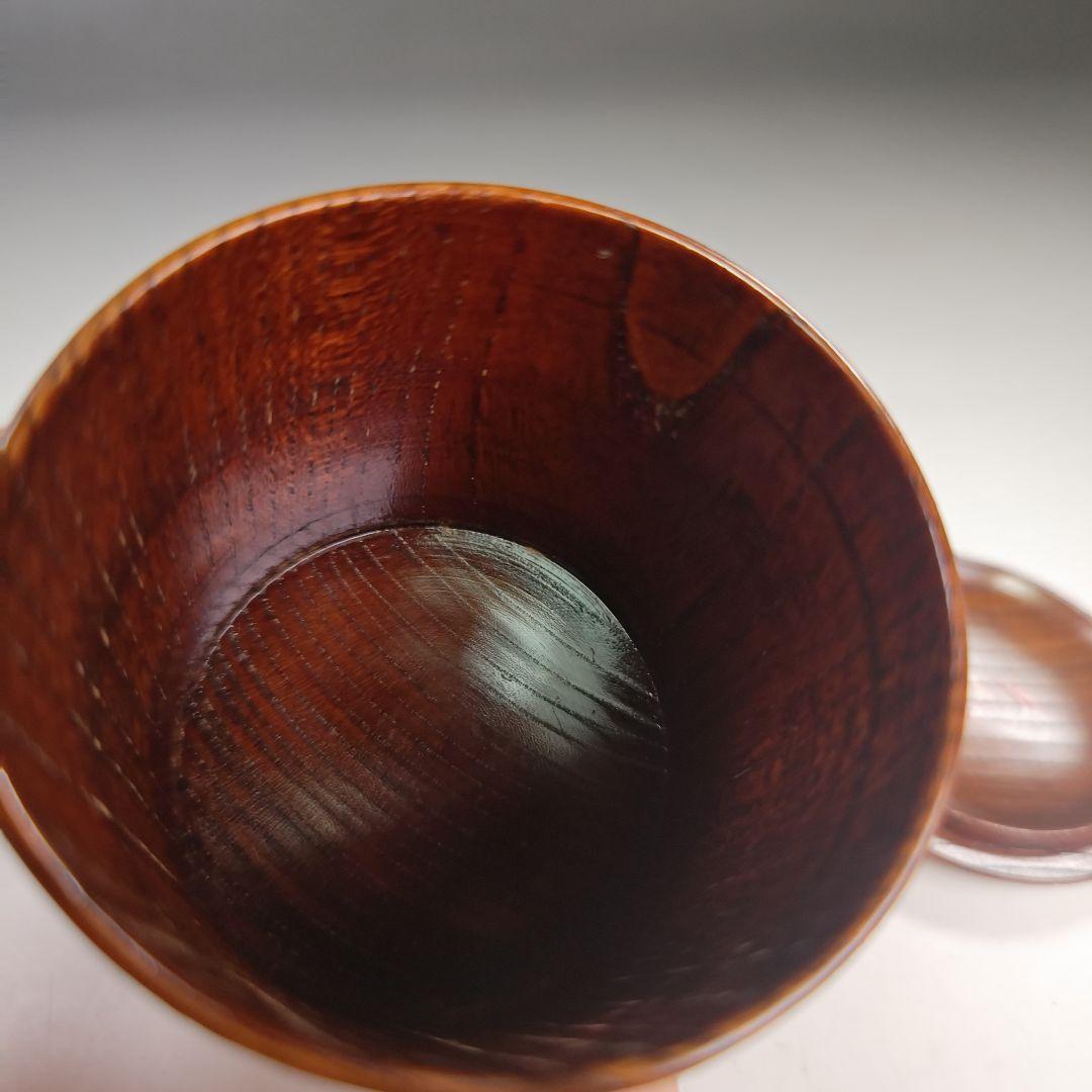 イ823 棗『堀内宗完（兼中斎）極箱 花押』『欅 スン切 棗 茶器』