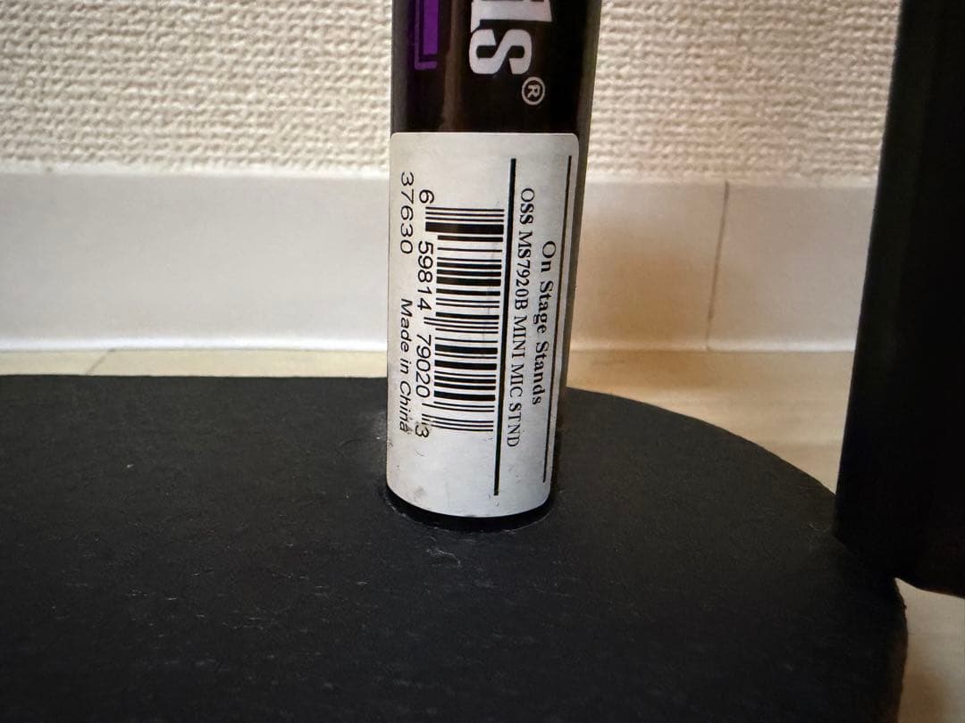 コンデンサーマイク　マイクスタンド　インターフェース付