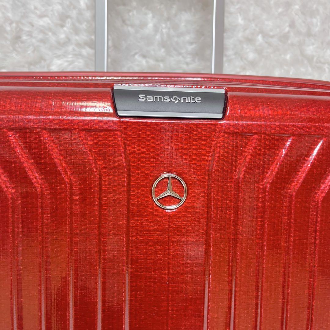 美品 超希少 サムソナイト メルセデス ベンツ ライトボックス 38L